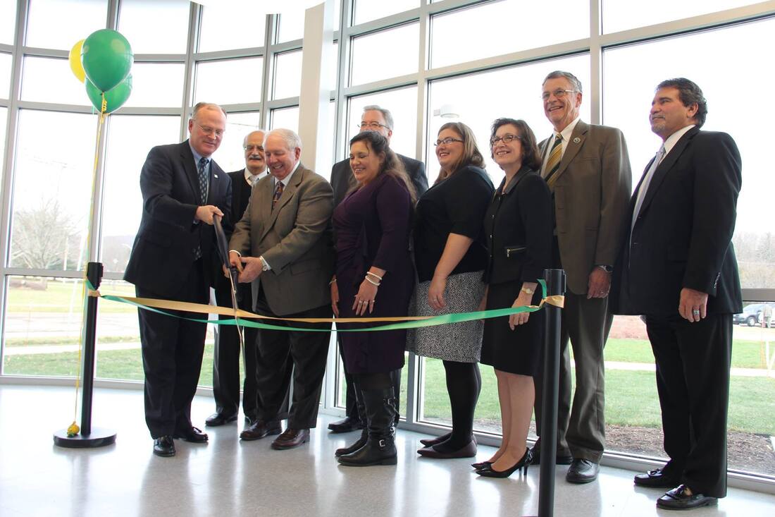 Jamestown Community College opens new Manufacturing Technology Institute.