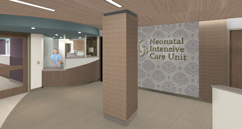 NICU expansion at Sisters of Charity Hospital